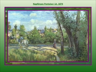Napfényes  Pontoise -i út , 1874 