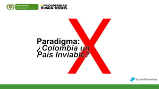 Paradigma:



             @camilomontes
 