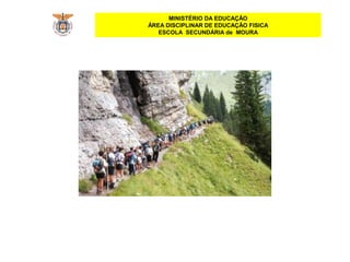 MINISTÉRIO DA EDUCAÇÃO
ÁREA DISCIPLINAR DE EDUCAÇÃO FISICA
ESCOLA SECUNDÁRIA de MOURA
 