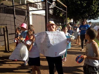 Caminhada de conscientização