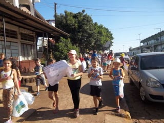Caminhada de conscientização