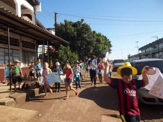 Caminhada de conscientização