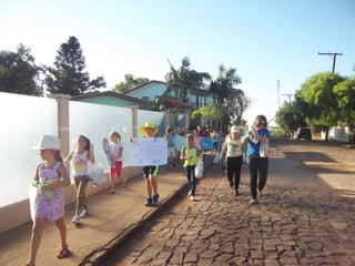 Caminhada de conscientização