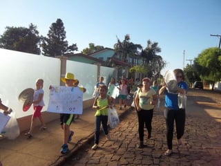 Caminhada de conscientização