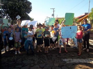 Caminhada de conscientização