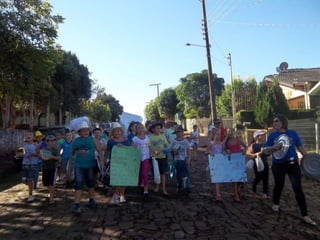 Caminhada de conscientização