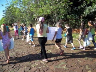 Caminhada de conscientização