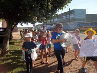 Caminhada de conscientização