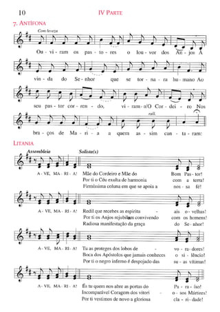 10
7. ANTÍFONA

LITANIA

IV PARTE

 