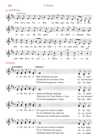 12
9. ANTÍFONA

LITANIA

V PARTE

 