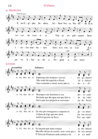 14
11. ANTÍFONA

LITANIA

VI PARTE

 