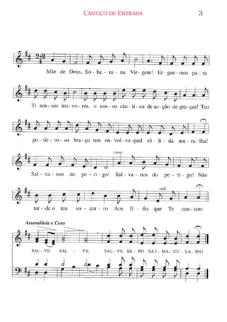 CÂNTICO DE ENTRADA

3

 