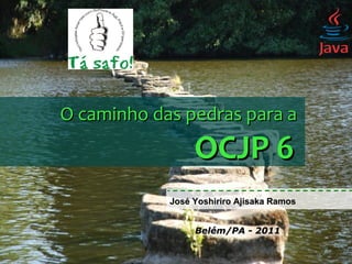 Belém/PA - 2011 José Yoshiriro Ajisaka Ramos O caminho das pedras para a   OCJP 6  