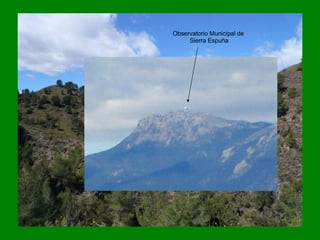 Observatorio Municipal de  Sierra Espuña 