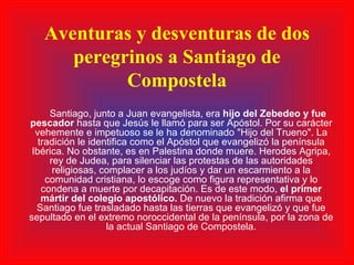 Aventuras y desventuras de dos peregrinos a Santiago de Compostela 