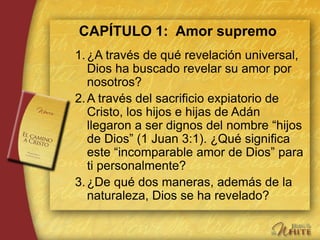 El camino de cristo camino cristo Guía cristo | PDF