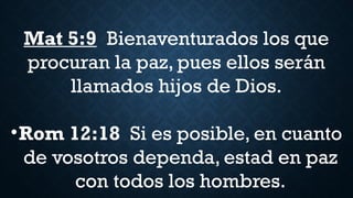Camino de Paz SEGUN LA BIBLIA NOS ENSEÑA.pptx