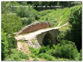 Puente romano a la salida de Cirauqui
 