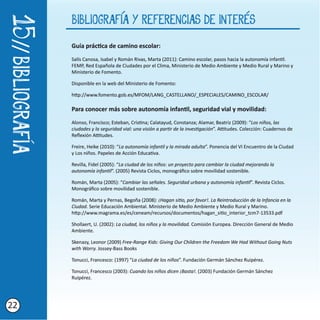 Camino escolar paso a paso