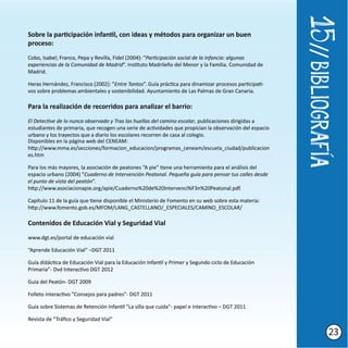 Camino escolar paso a paso