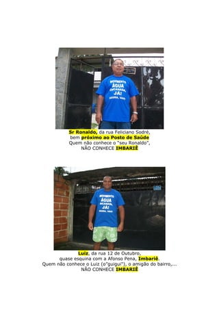 Camisetas movimento...