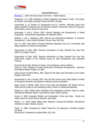 India’s Talent Migration - An Indicus-Manpower Whitepaper