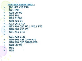 M516 G Code Example CAMLAB-PPT1_G codes and M codes description | PPT