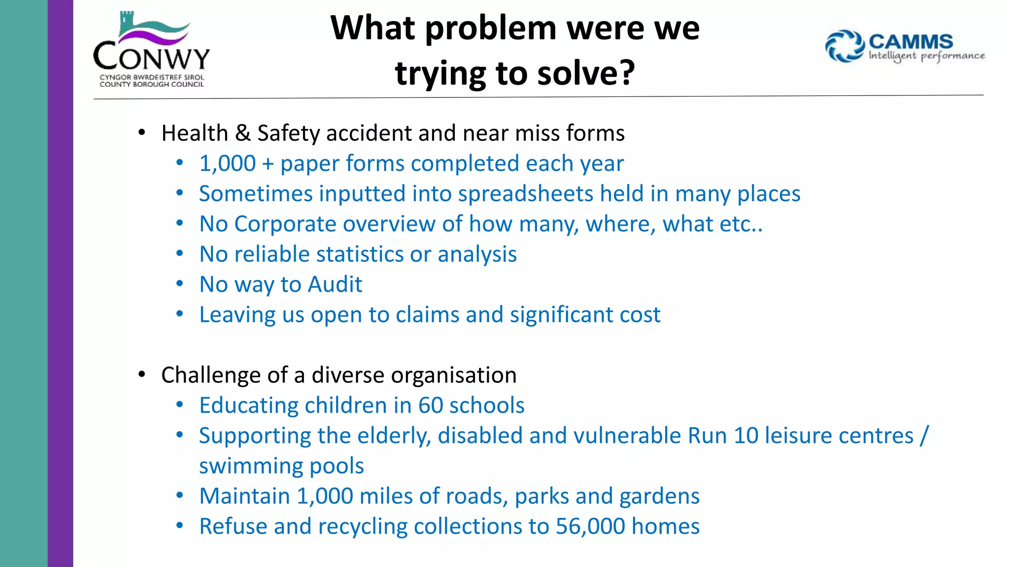 CAMMS' Incident Management Webinar | PPT