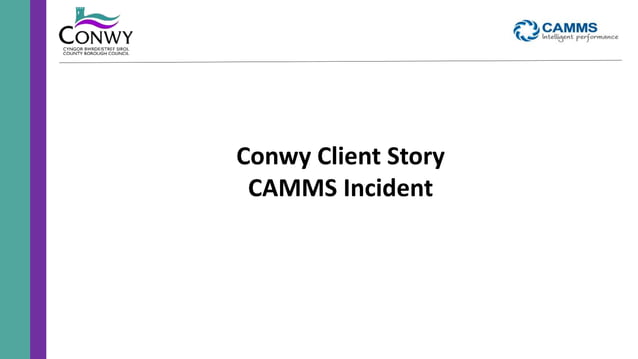 CAMMS' Incident Management Webinar | PPT