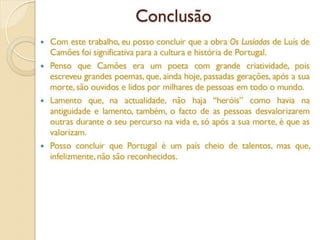 CAMÕES visto pelos alunos do 9º E - Parte II
