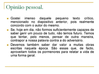 CAMÕES visto pelos alunos do 9º E - Parte II