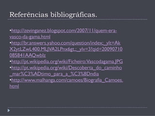 CAMÕES visto pelos alunos do 9º E - Parte II