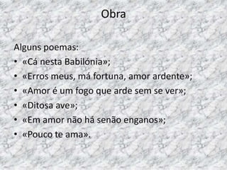 CAMÕES visto pelos alunos do 9º E - Parte II