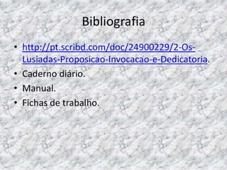 CAMÕES visto pelos alunos do 9º E - Parte II