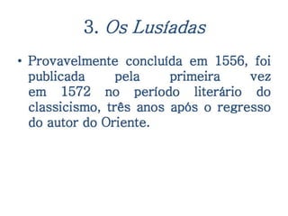 CAMÕES visto pelos alunos do 9º E - Parte II