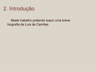 CAMÕES visto pelos alunos do 9º E - Parte II