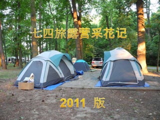 七四旅露营采花记 2011  版 