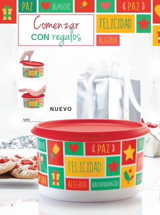 1,4 lt
nue vo
CON regalos
Comenzar
4
 