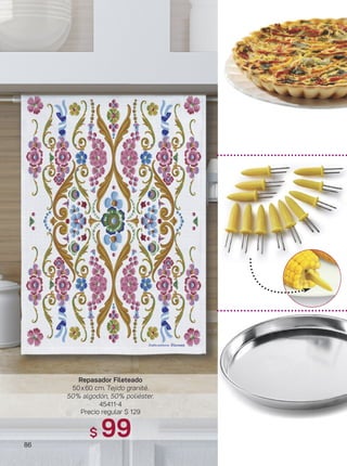 Repasador Fileteado
50x60 cm. Tejido granité.
50% algodón, 50% poliéster.
45411-4
Precio regular $ 129
$ 9986
 