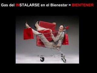 Gas del  IN STALARSE en el Bienestar =  BIENTENER 