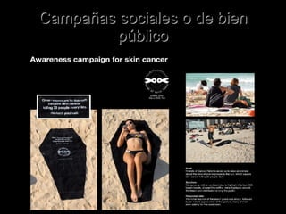 Campañas sociales o de bien público