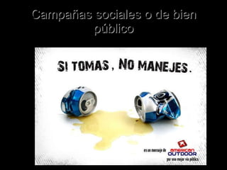 Campañas sociales o de bien público