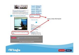 Links a más información
 