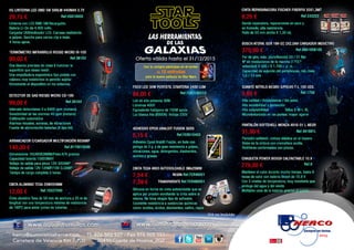 Campaña Star Tools - Las Herramientas de la Galaxias