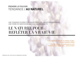 TENDANCES LUXE / FOCUS SUR LES CAMPAGNES DE RENTRÉE 
 