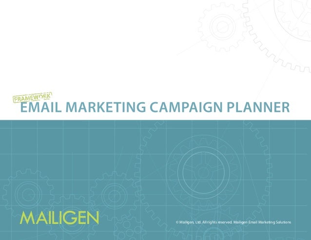 email marketing planner