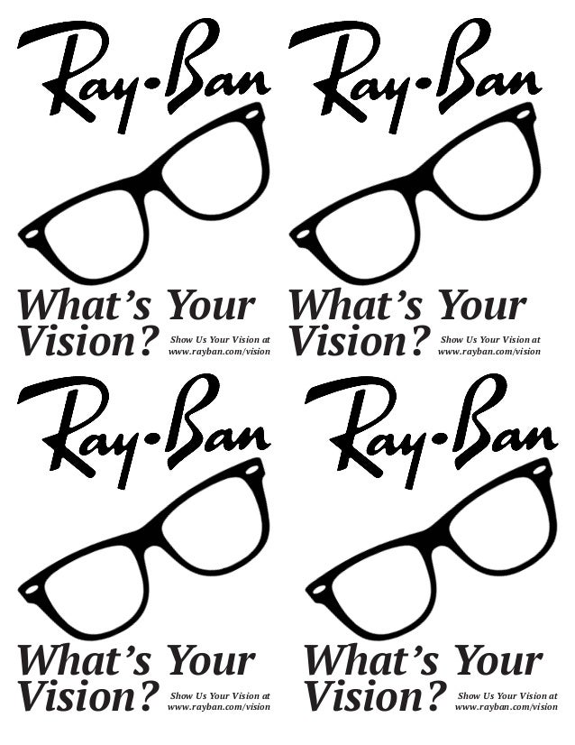 ray ban tagline