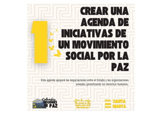 campaign objetivos del encuentro Colombia Regiones de Paz