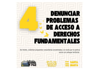 campaign objetivos del encuentro Colombia Regiones de Paz