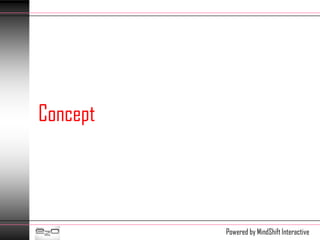 Concept




          Powered by MindShift Interactive
 